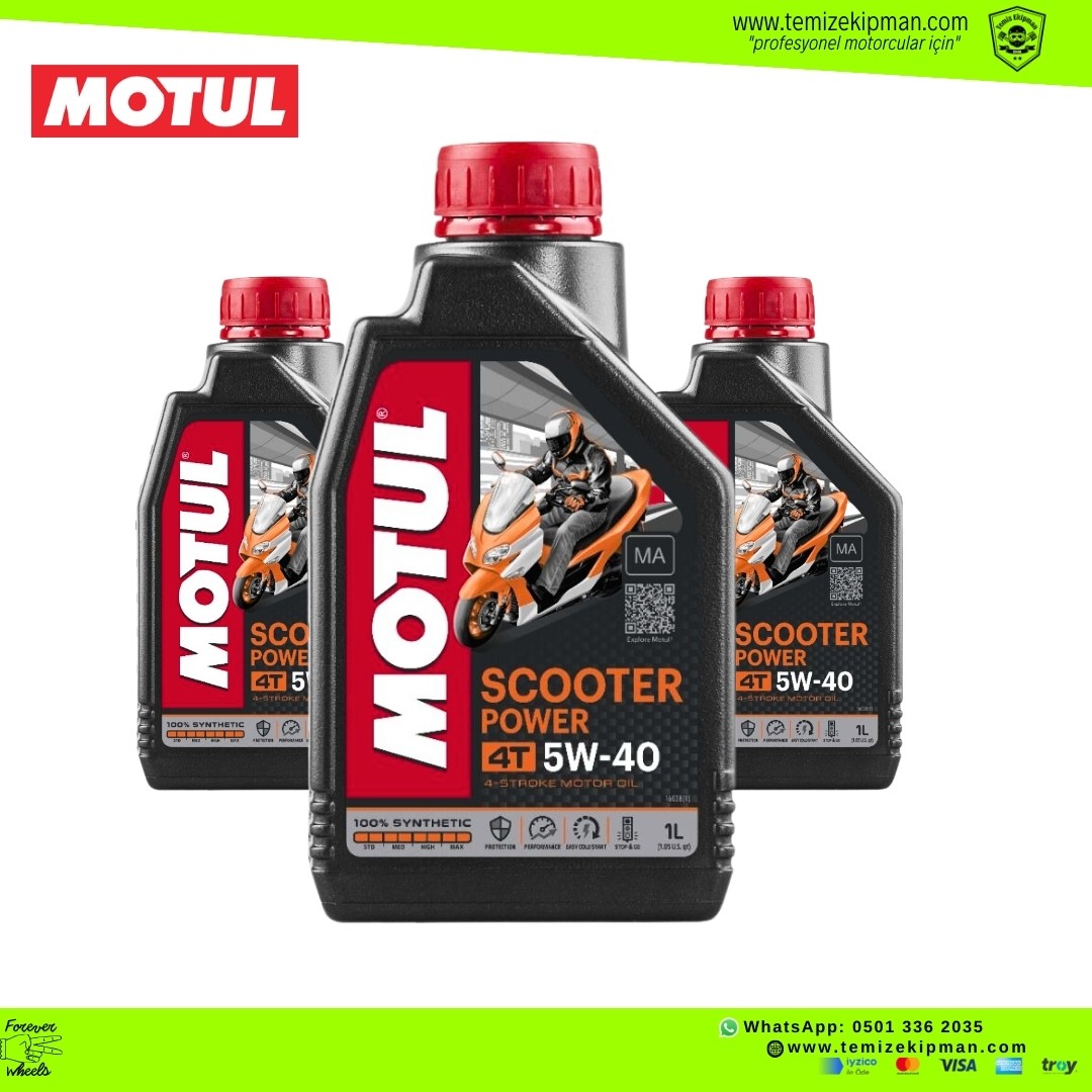 MOTUL SCOOTER POWER 4T 5W-40 1L