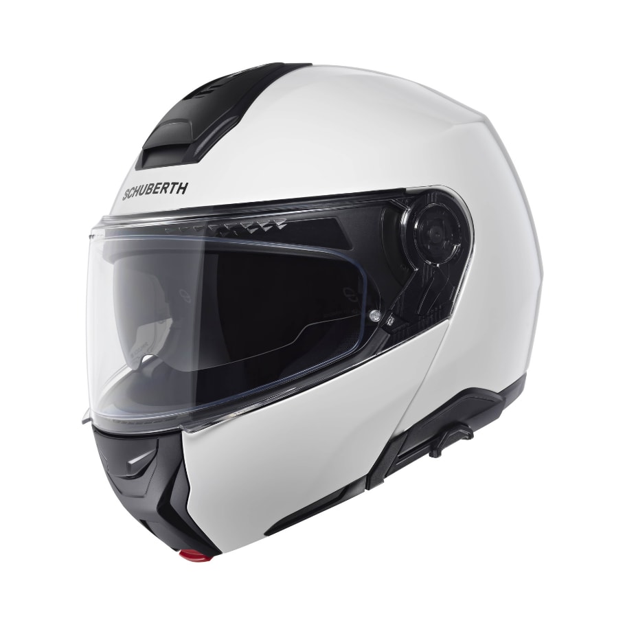 Schuberth Concept Parlak Beyaz Çene Açılır Motosiklet Kaskı