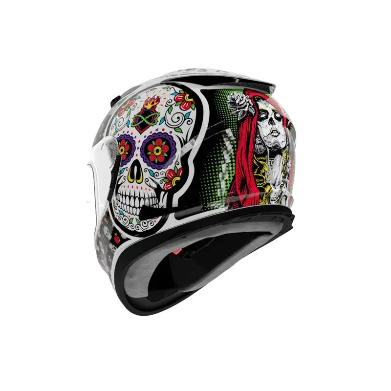 SHIRO SHADOW SKULLCANDY SH-605SV FULLFACE MOTOSİKLET KASKI +