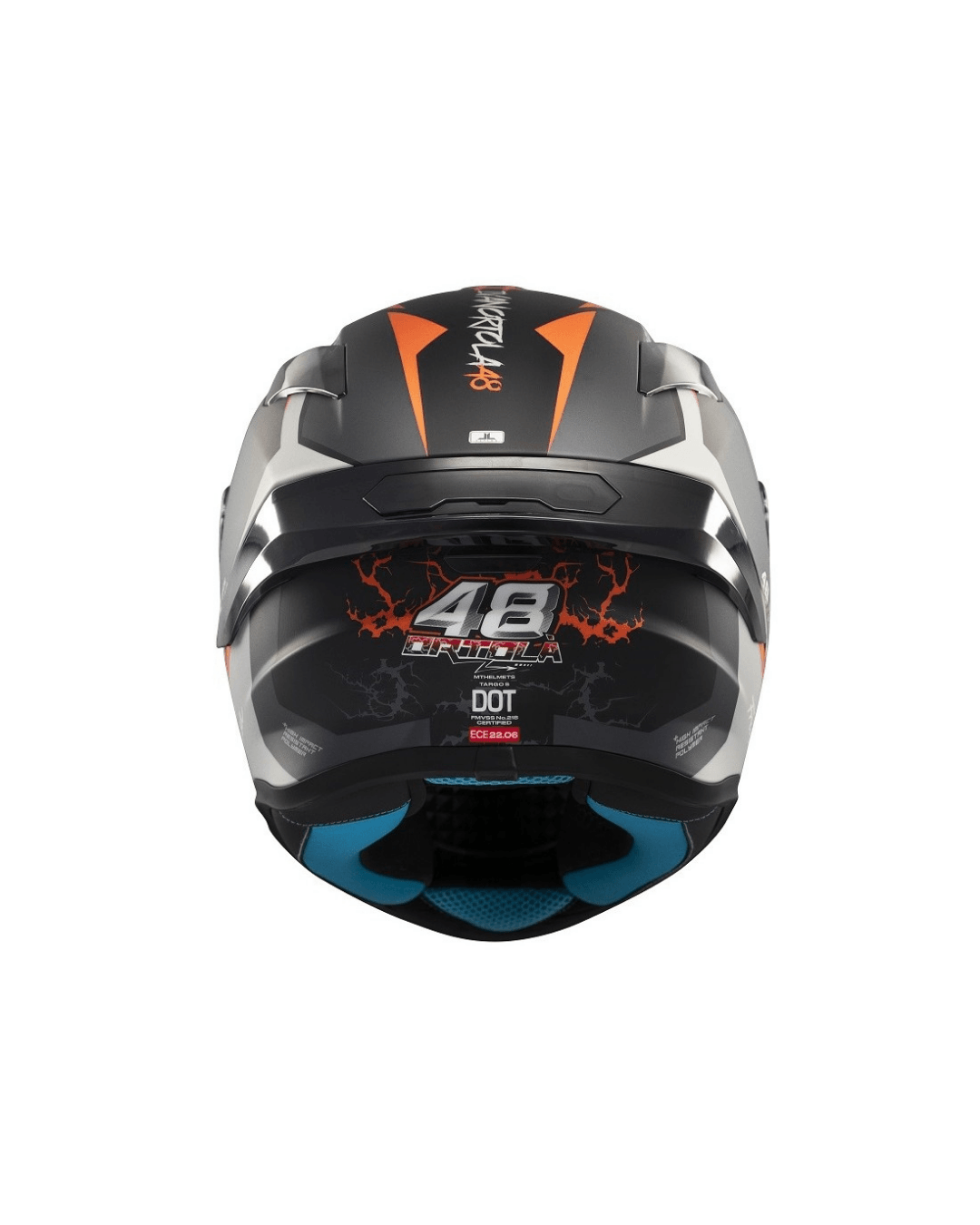 MT HELMETS TARGO S IVAN ORTOLA 2024 B4 MAT FULLFACE MOTOSİKLET KASKI