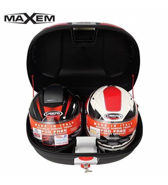 MAXEM SL 45 MOTOSİKLET TOPCASE FULL SET ARKA ÇANTA + SIRTLIK + BAGAJ 