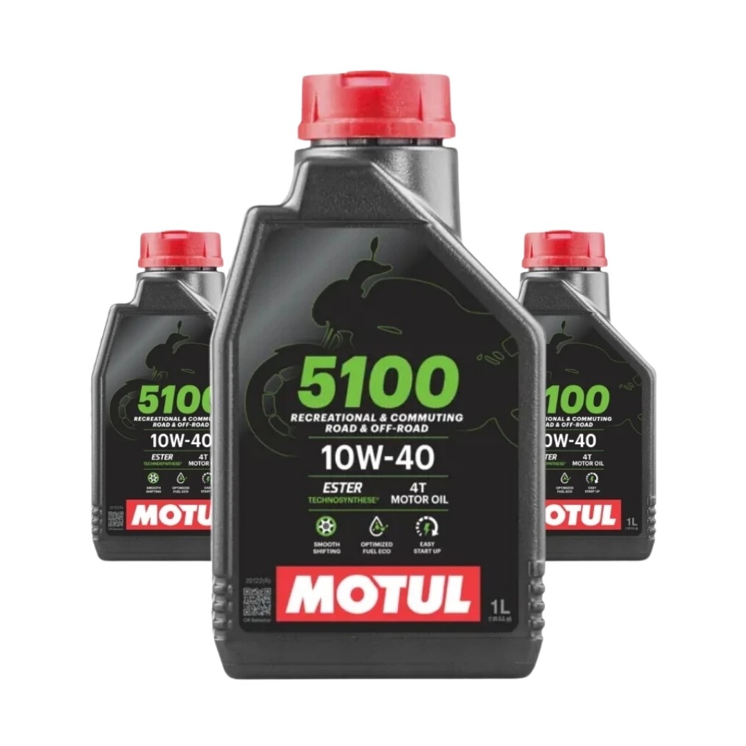 MOTUL YENİ SERİ 5100 10W40 4T MOTOR YAĞI 1 LİTRE 