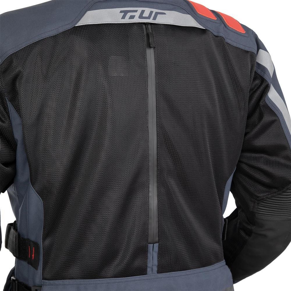 T.UR J-FOUR TOURING LACİVERT 4 MEVSİM MOTOSİKLET MONTU 