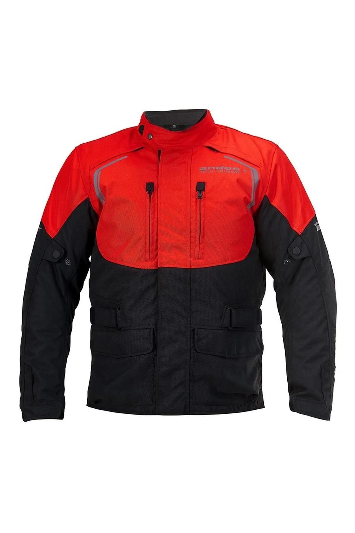 ANDES CONCORDE V2 WATERPROOF RED WOMEN'S MOTORCYCLE JACKET