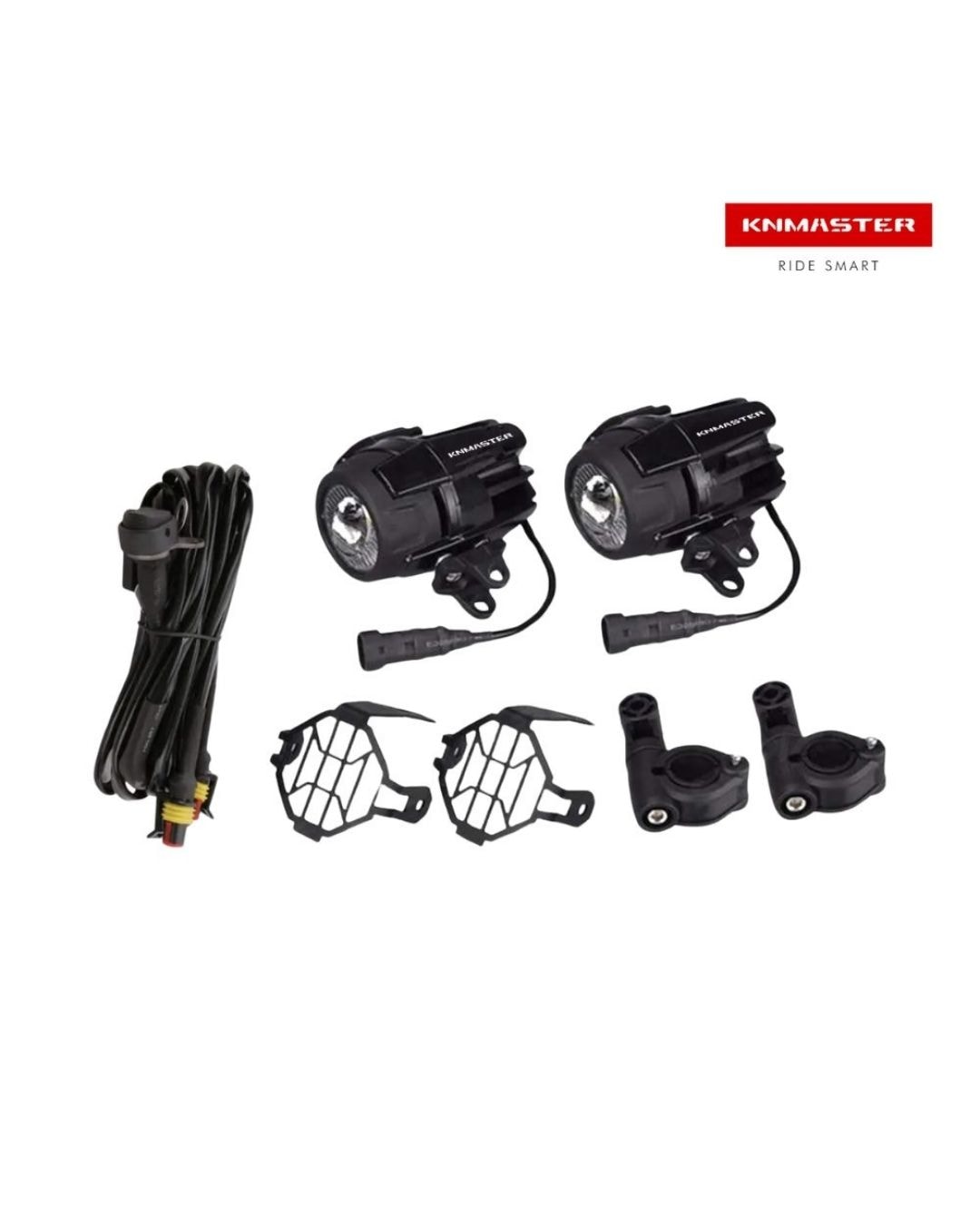 Knmaster Shark Y 20W 2600 Lümen Bmw Motosiklet Led Sis Farı Takımı