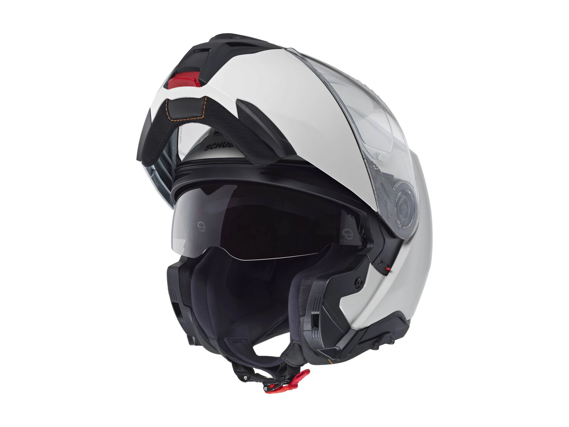 Schuberth Concept Parlak Beyaz Çene Açılır Motosiklet Kaskı