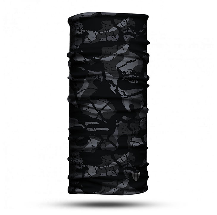 Vexo Camouflage Bandana/Buff - Siyah