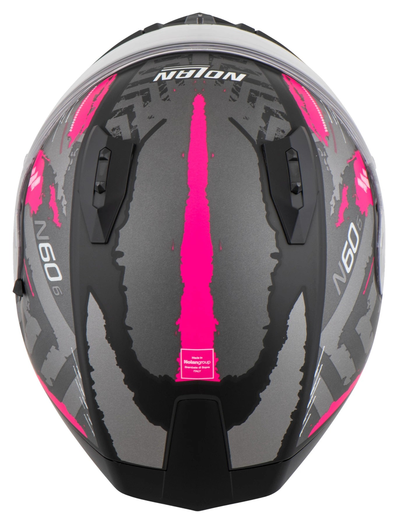 NOLAN N60.6 WHEELSPIN MAT PEMBE GRİ 060 FULLFACE MOTOSİKLET KASKI + PINLOCK