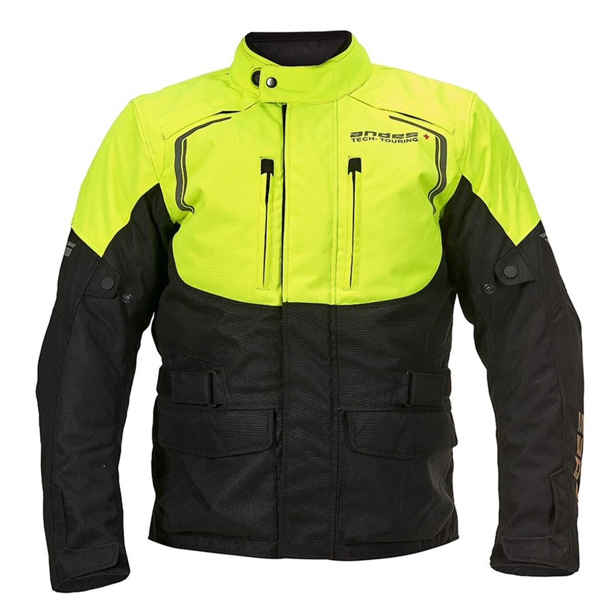 ANDES CONCORDE V2 WATERPROOF FLUO WOMEN'S MOTORCYCLE JACKET