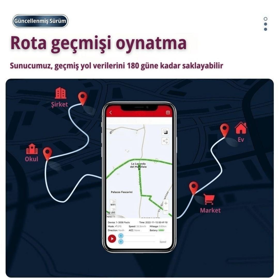 MICODUS MV930/G DAHİLİ MOTOR BLOKAJLI GPS UYDU TAKİP CİHAZI 12 AYLIK