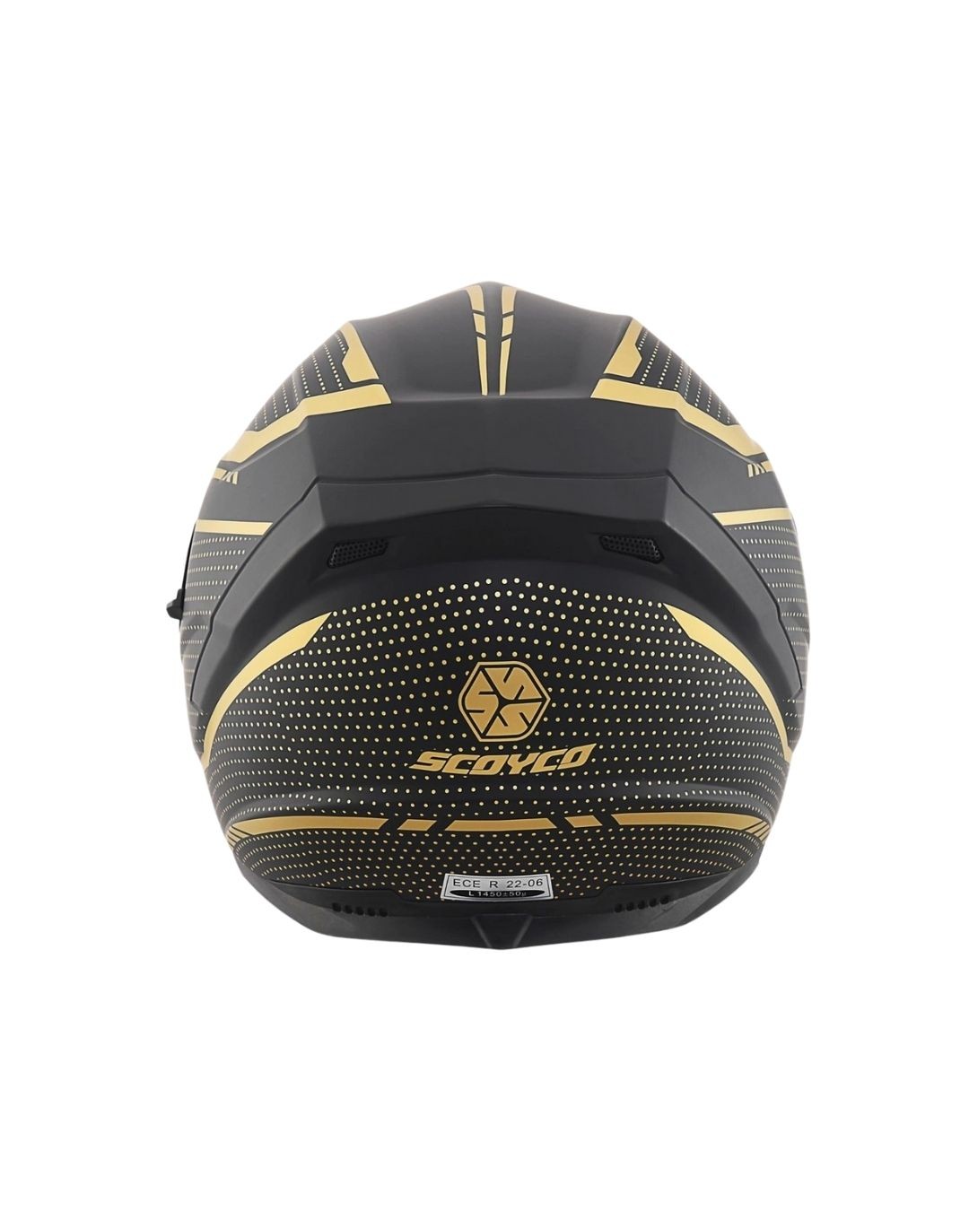 Scoyco Ff-869 Blade Siyah Fullface Motosiklet Kaskı