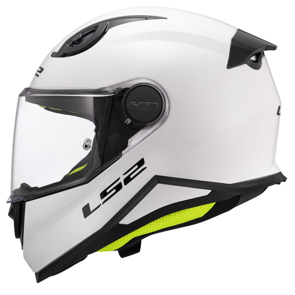 Ls2 Kid Beyaz Fullface Çocuk Motosiklet Kaskı
