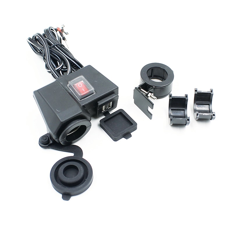 Motosiklet Çakmaklık ve USB Şarj Aleti