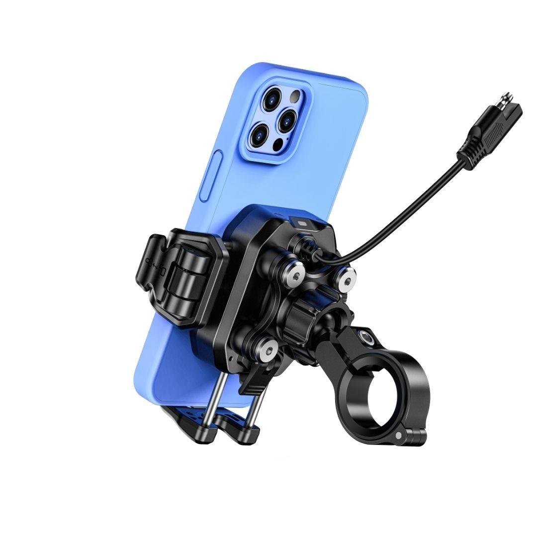NUKROTECH M33 PLUS TYPE-C & WİRELESS TİTREŞİM ÖNLEYİCİLİ TELEFON TUTUCU