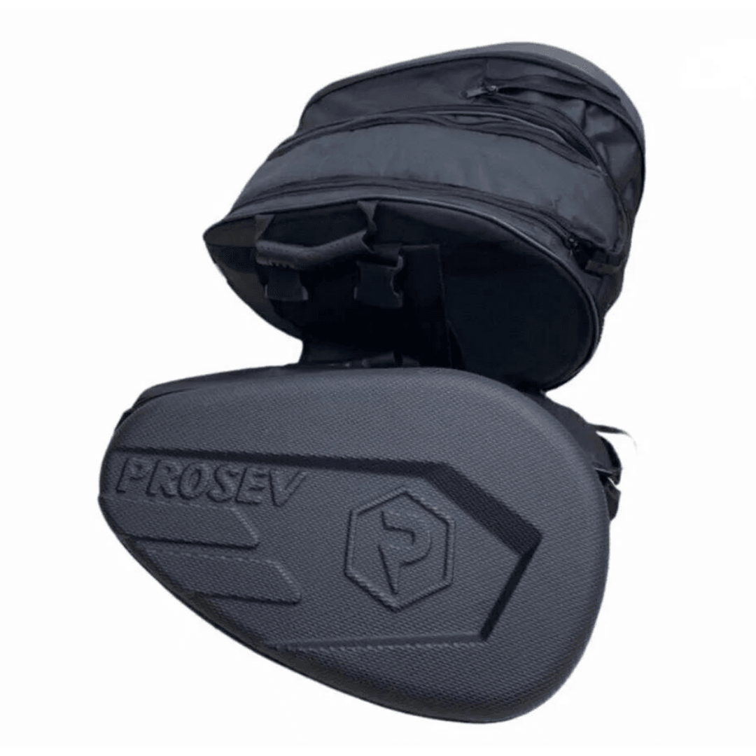 PROSEV JS-10 HARDCASE MOTOSİKLET HEYBE YAN ÇANTA TAKIMI