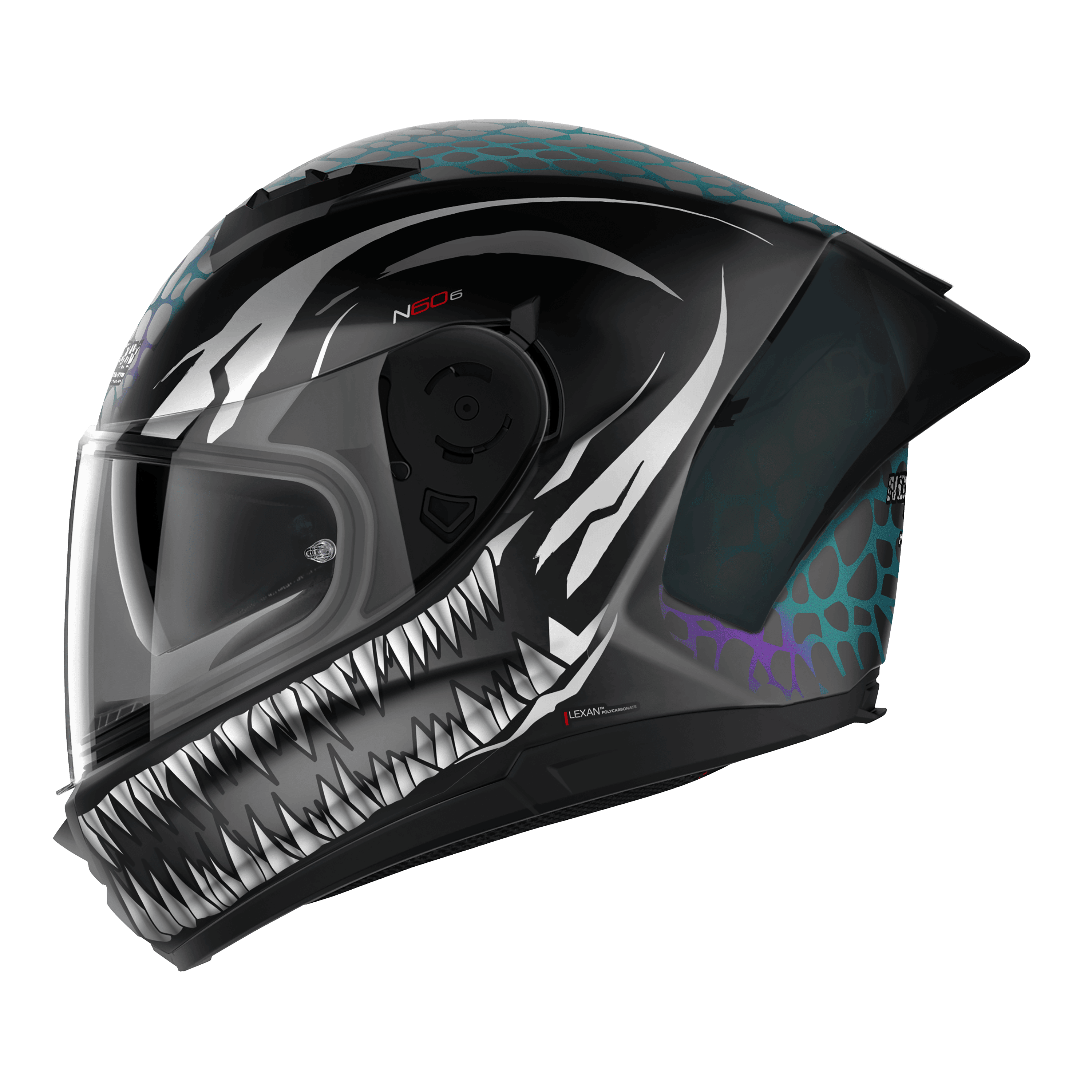 NOLAN N60.6 SPORT RAVENOUS 028 FULLFACE MOTOSİKLET KASKI + PINLOCK