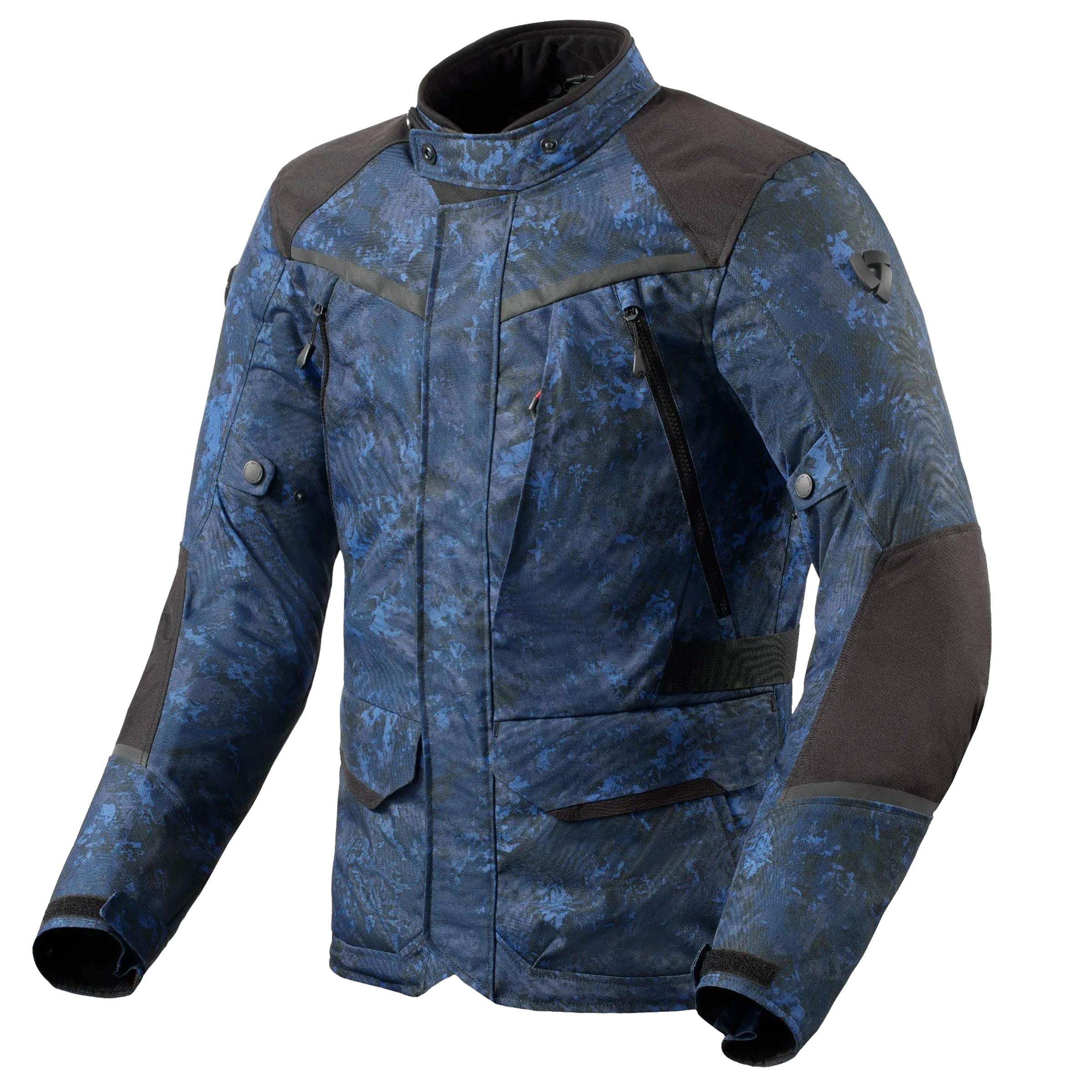 REVIT JACKET VOLTIAC 3 H20 CAMO BLUE MONT