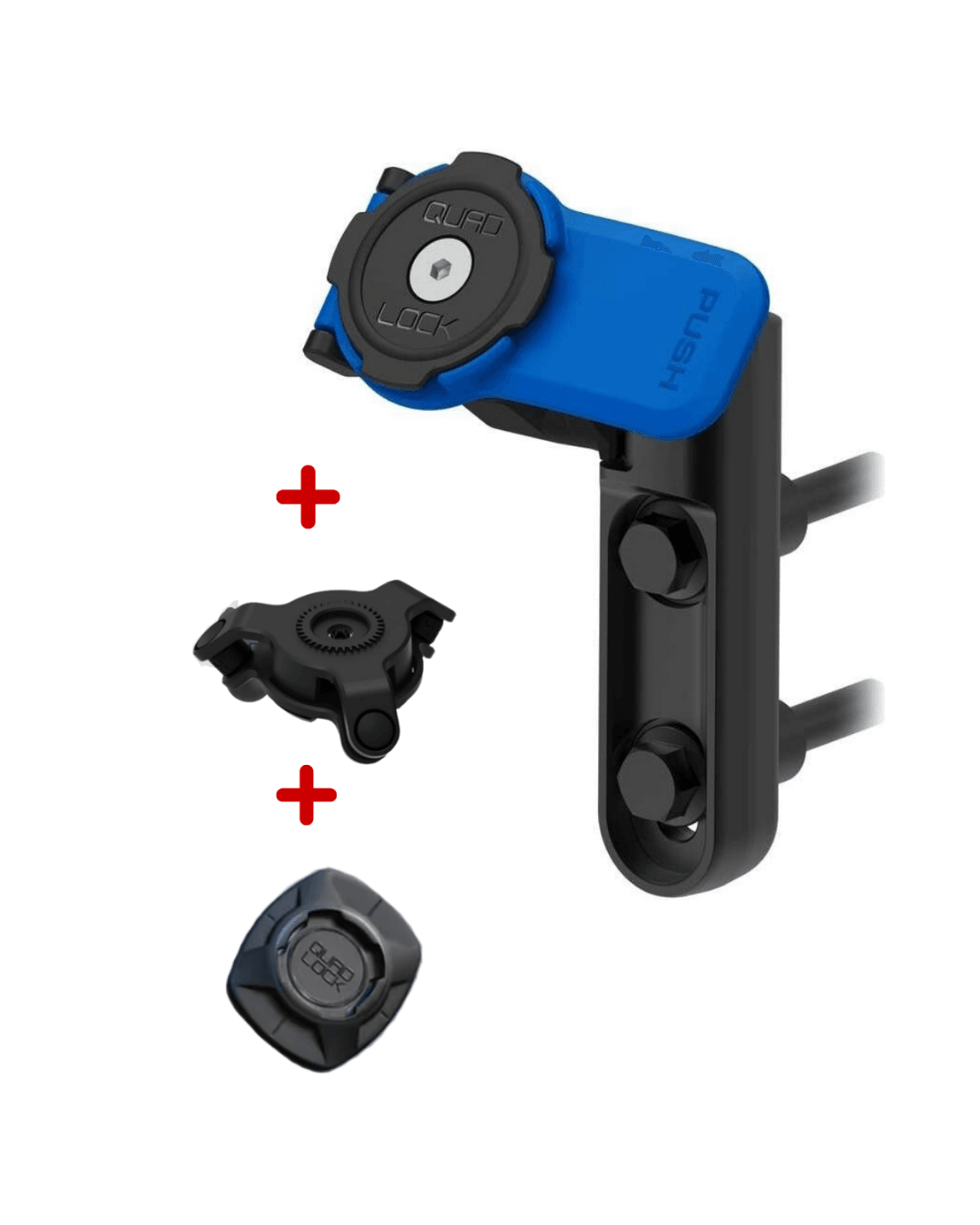 Quad Lock Fren/Debriyaj Bağlantılı (Brake/Clutch Mount) Titreşim Önleyicili Telefon Tutucu 