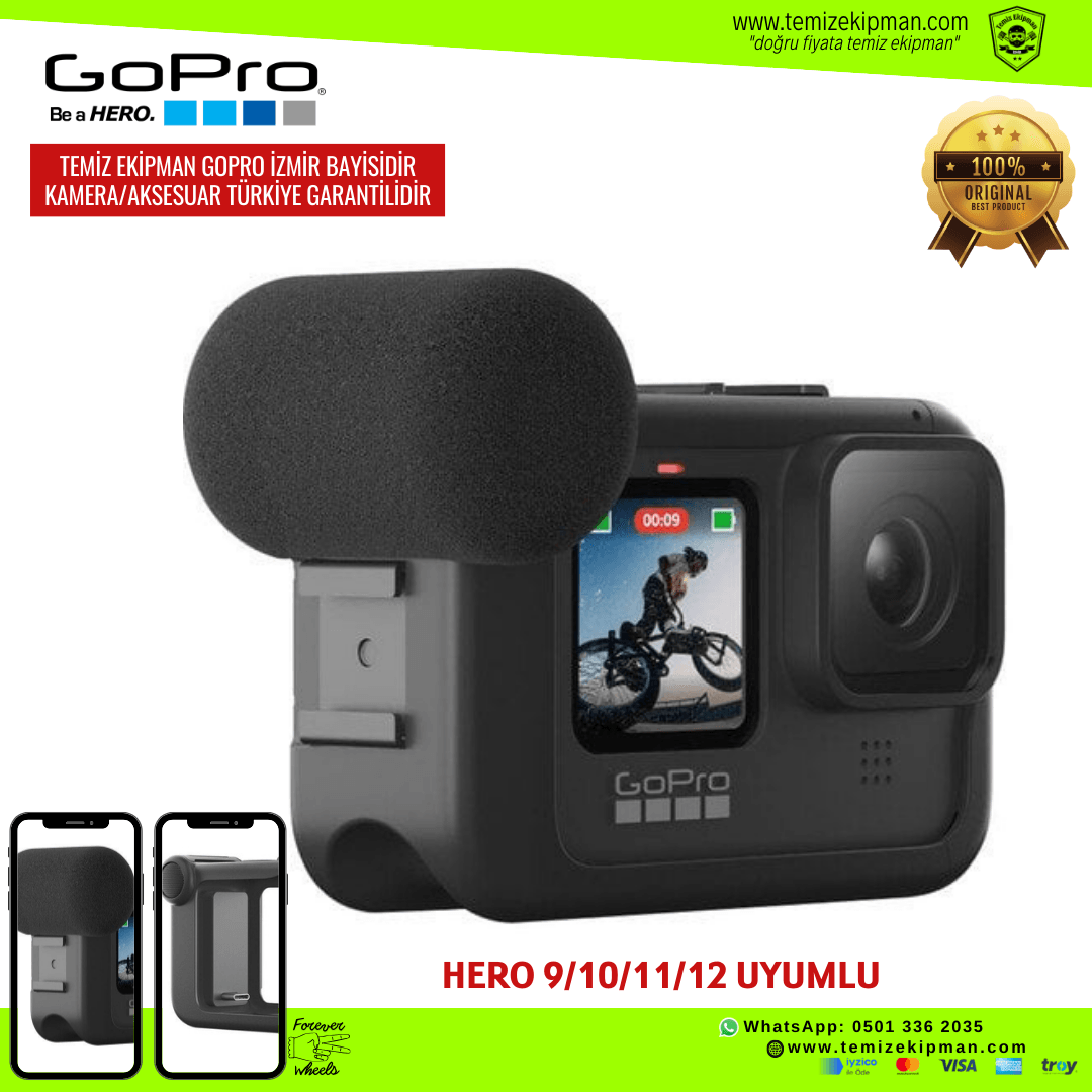 GOPRO MEDIA MOD (HERO 9/10/11/12) - GOPRO TÜRKİYE GARANTİLİ