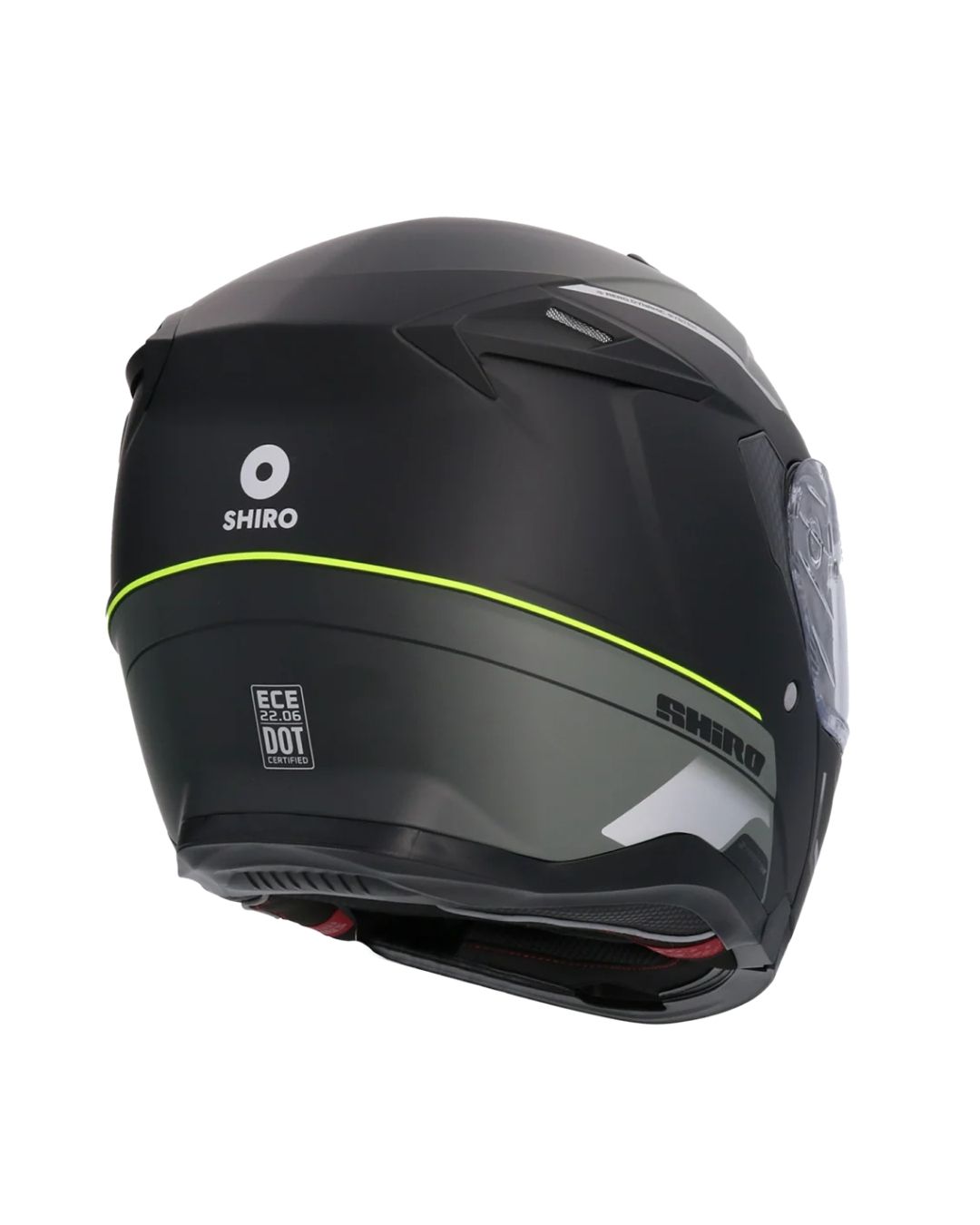 Shiro Discover Sv Royal Mat Yeşil Çene Açılır Motosiklet Kaskı
