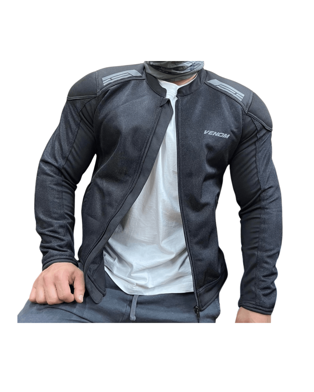 VENOM COMFORT SİYAH YAZLIK MOTOSİKLET MONTU