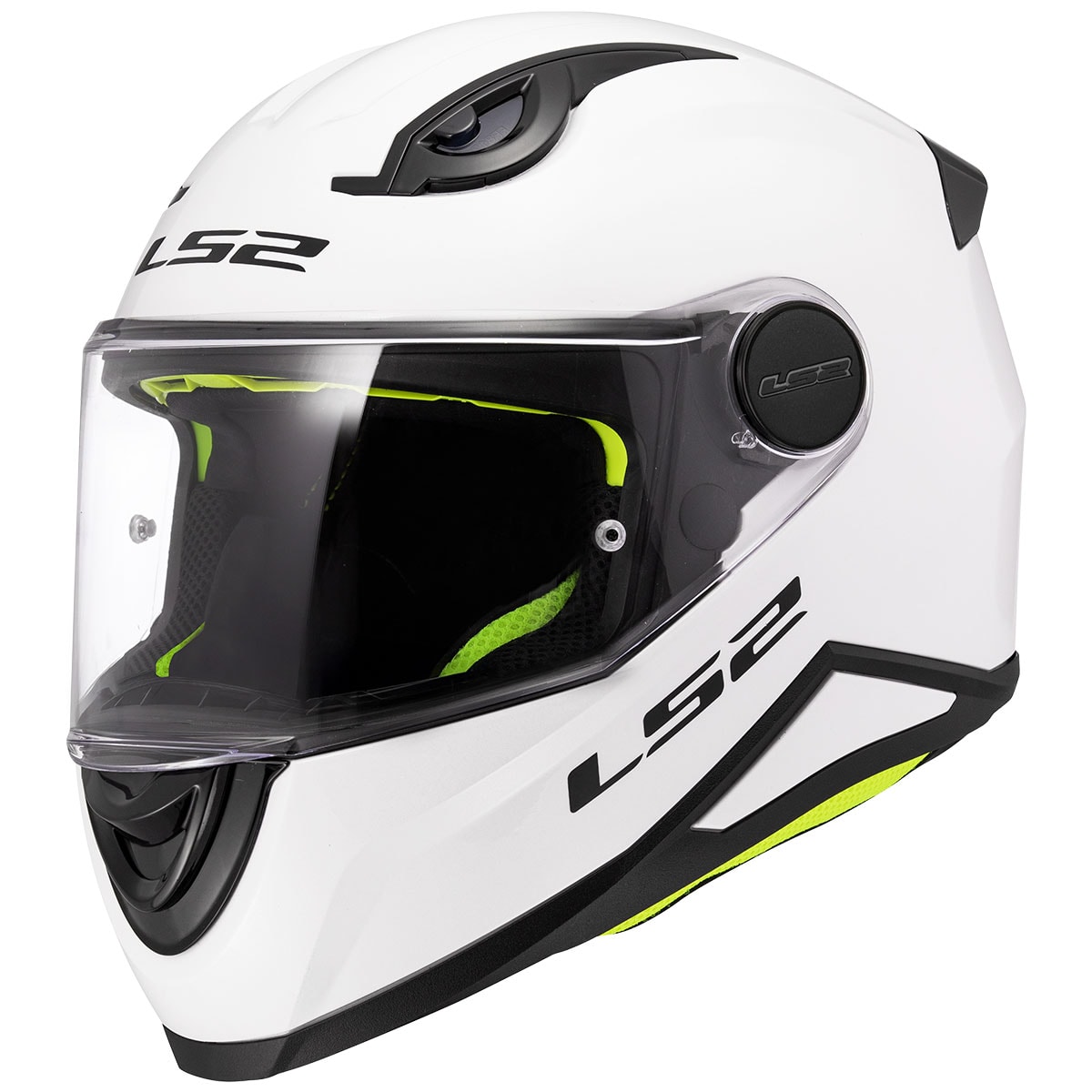 Ls2 Kid Beyaz Fullface Çocuk Motosiklet Kaskı