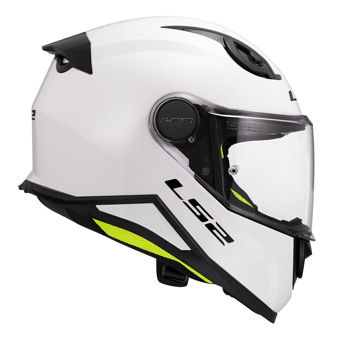 Ls2 Kid Beyaz Fullface Çocuk Motosiklet Kaskı