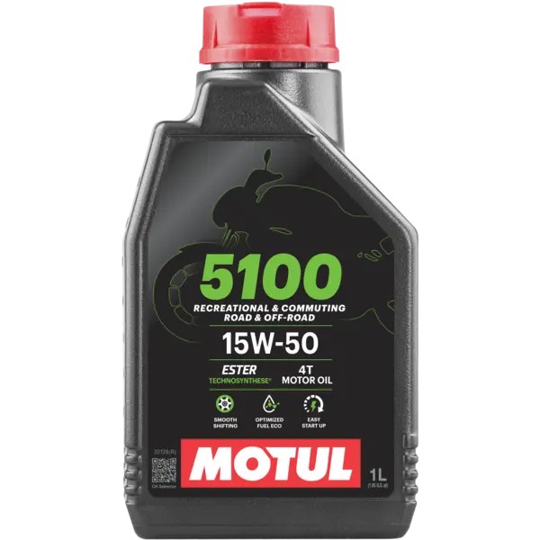 MOTUL YENİ SERİ 5100 15W50 4T MOTOR YAĞI 1 LİTRE