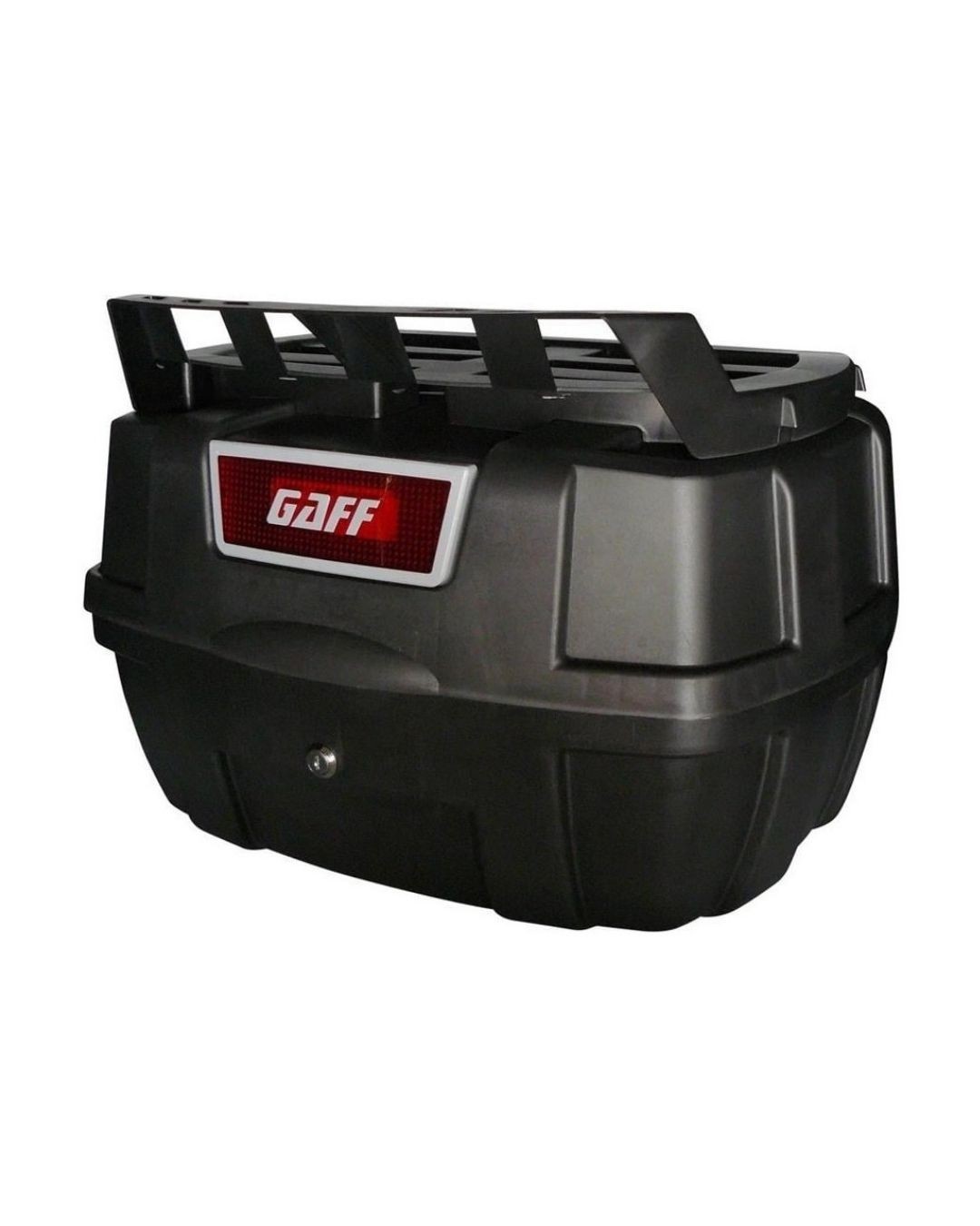 Gaff G48 Siyah 48 Litre Motosiklet Topcase Arka Çanta + Alt Tabla + Üst Bagaj