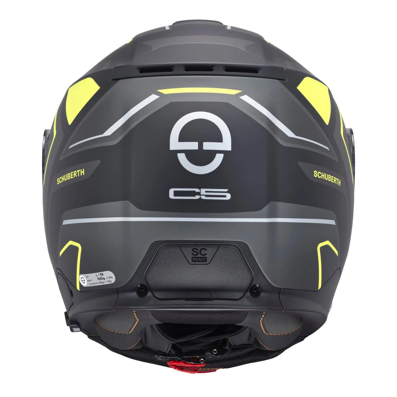 Schuberth C5 Omega Yellow Çene Açılır Motosiklet Kaskı + Pinlock