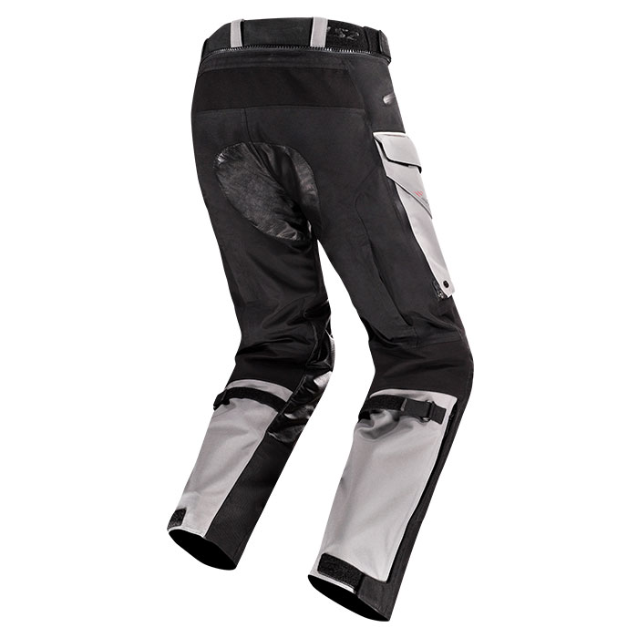 LS2 Apollo Siyah/Gri Cordura 4 Mevsim Motosiklet Pantolonu 