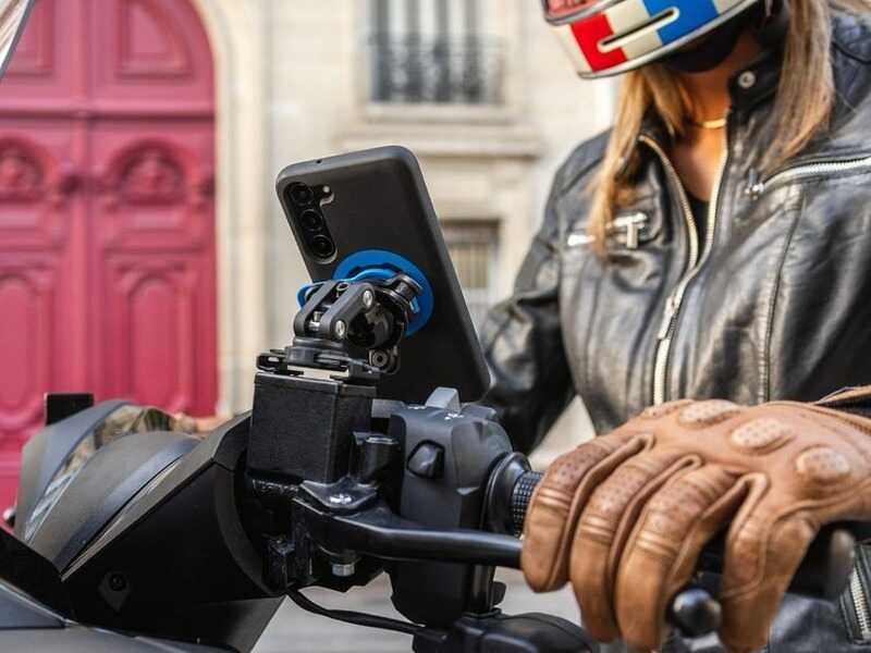 Quad Lock Fren Rezervuarı Bağlantılı (Break Reservior Mount) Titreşim Önleyicili Telefon Tutucu