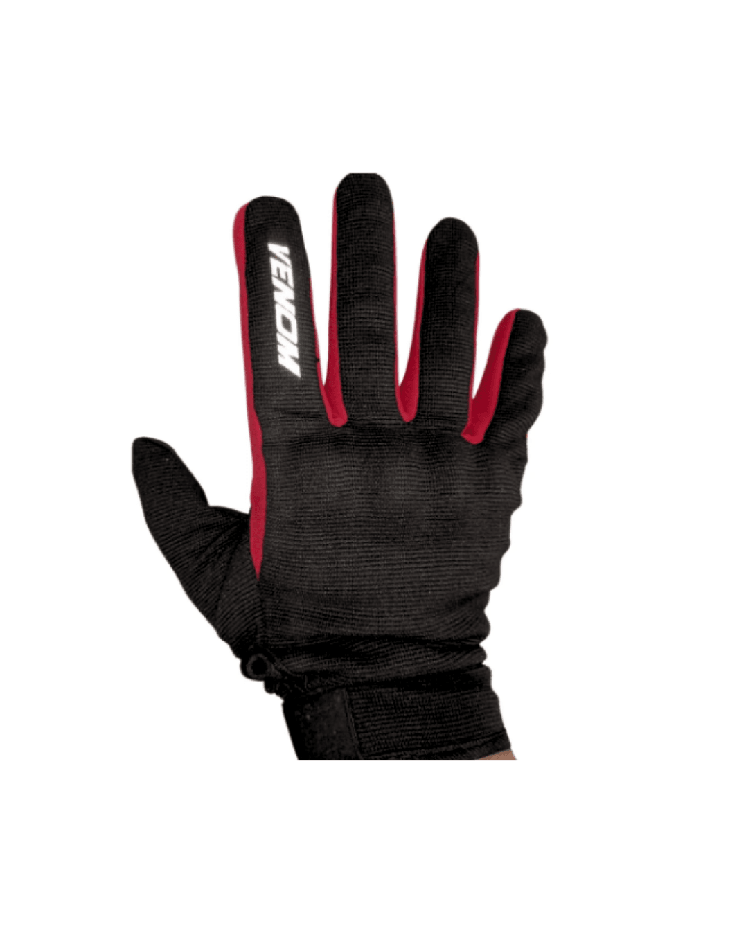 VENOM VNP 650 SİYAH/KIRMIZI YAZLIK MOTOSİKLET ELDİVENİ