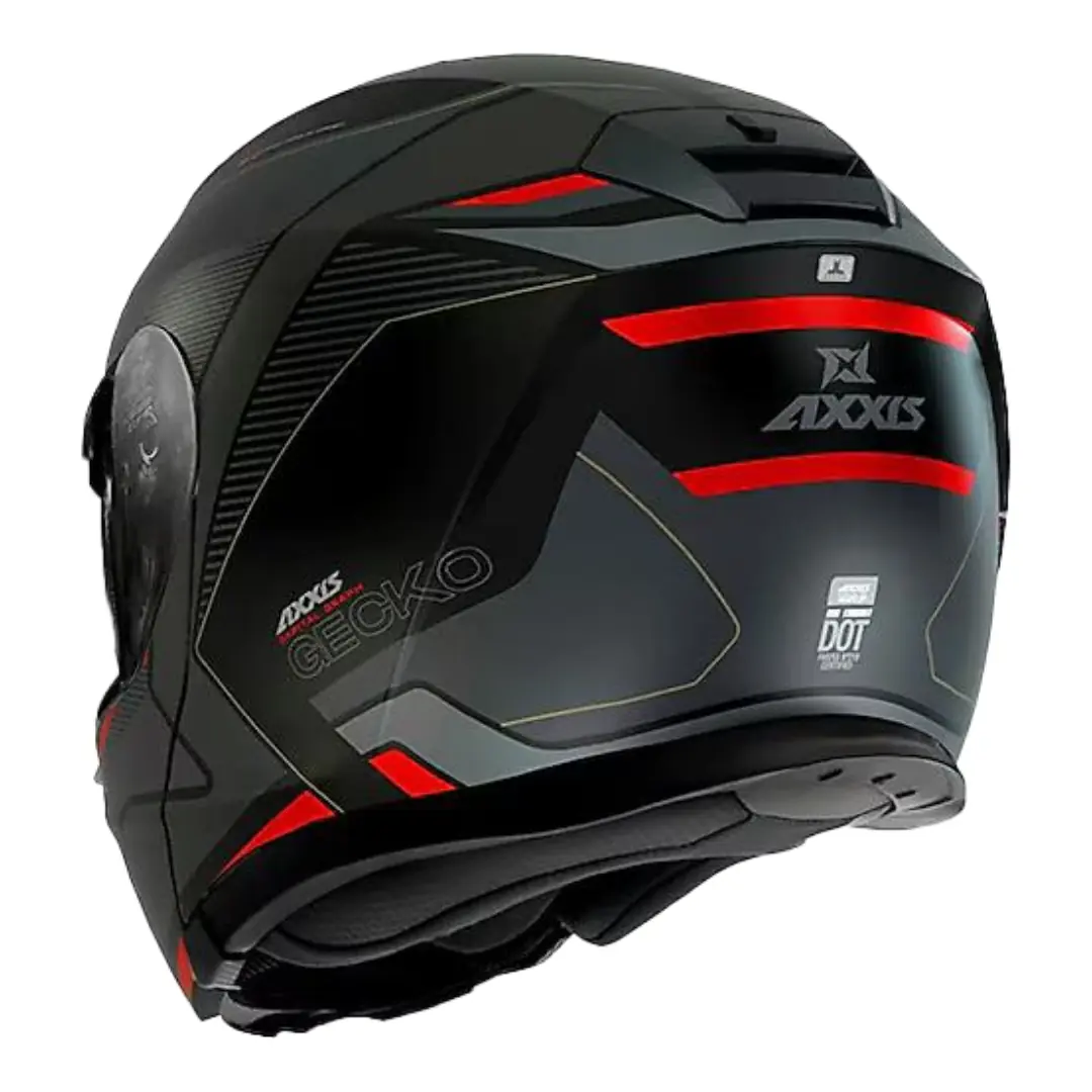 Axxis Gecko SV Capital B1 Mat Siyah Çene Açılır Motosiklet Kaskı