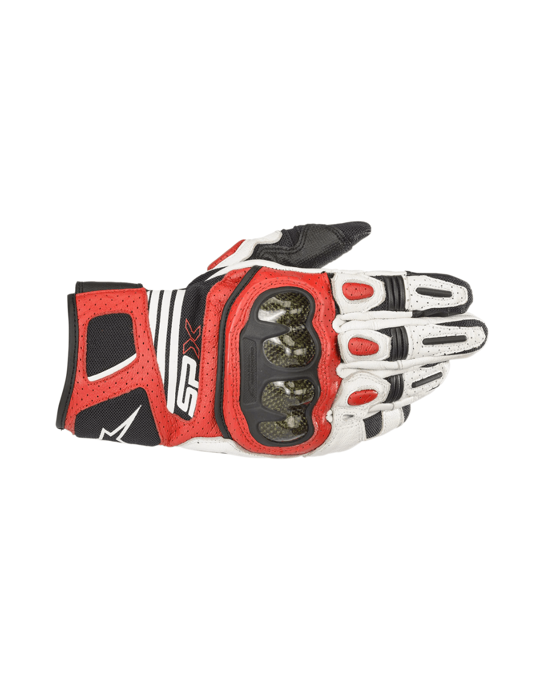 ALPINESTARS SP X AIR CARBON V2 GLOVE KIRMIZI YAZLIK DERİ MOTOSİKLET ELDİVENİ