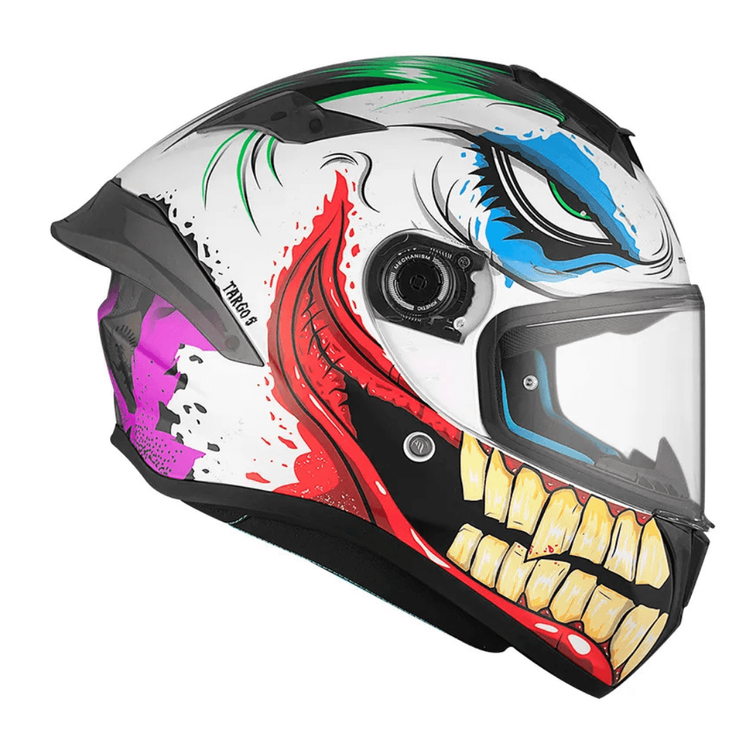 MT HELMETS TARGO S SOLID JOKER A5 PARLAK FULLFACE MOTOSİKLET KASKI