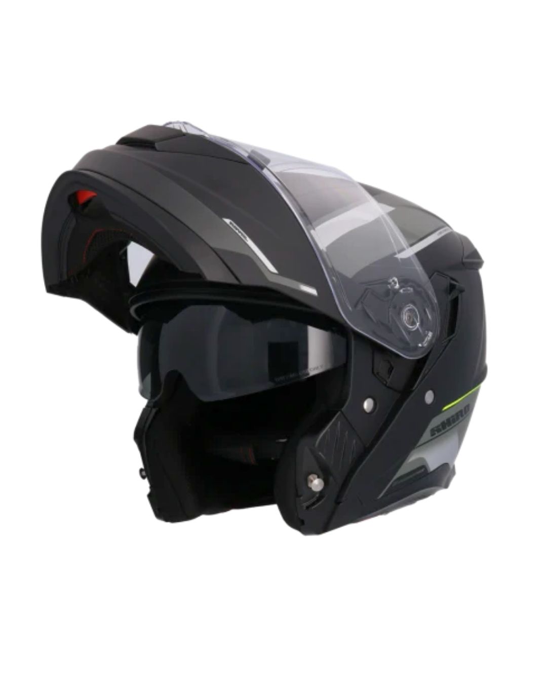 Shiro Discover Sv Royal Mat Yeşil Çene Açılır Motosiklet Kaskı