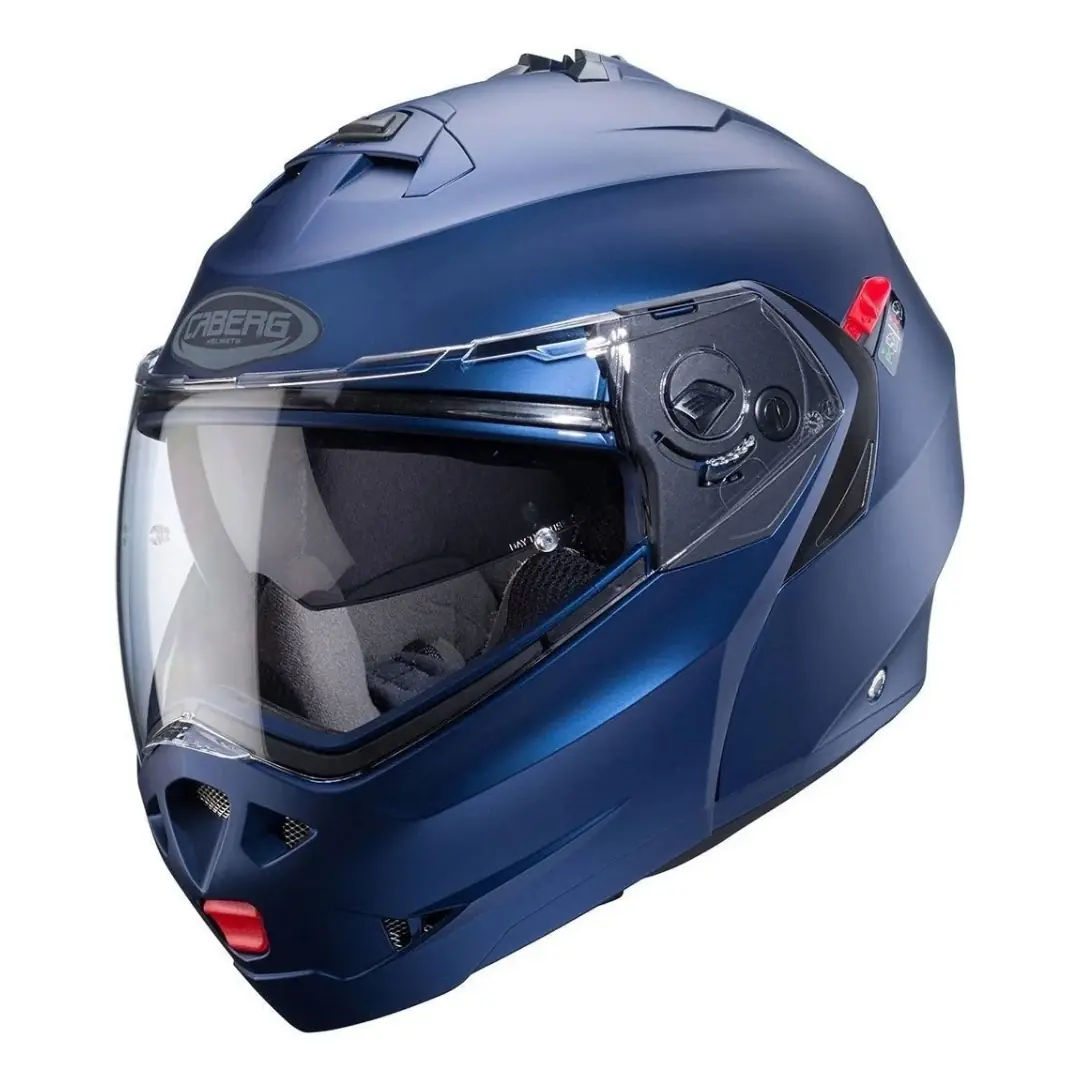 CABERG DUKE X MATT BLUE ÇENE AÇILIR MOTOSİKLET KASKI + PINLOCK