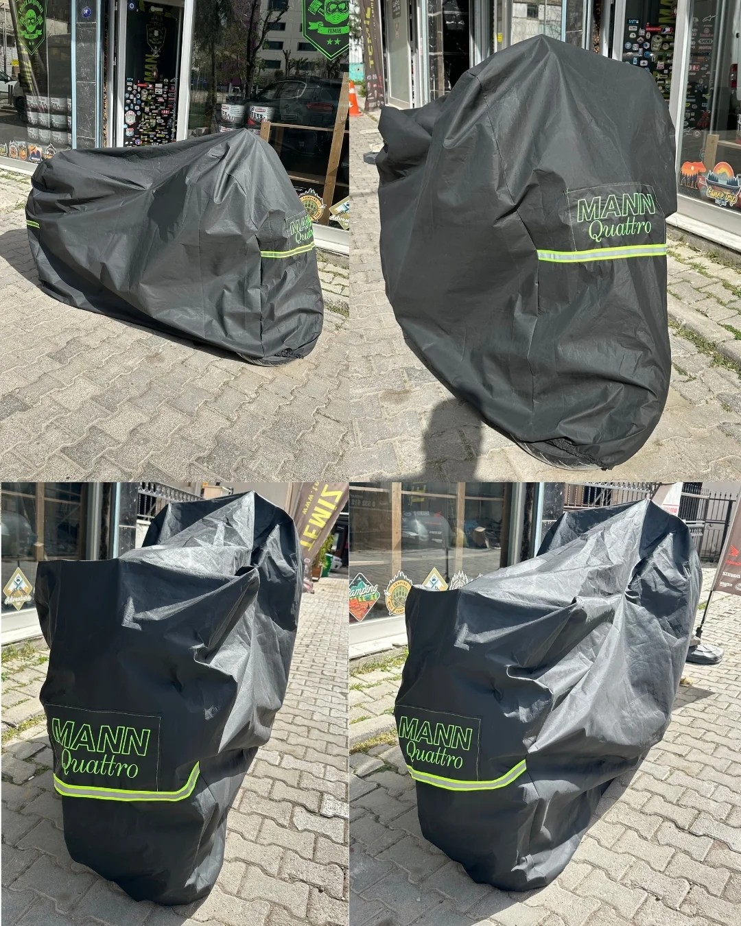 MANN QUATTRO PRO YENİ SERİ MOTOSİKLET BRANDASI