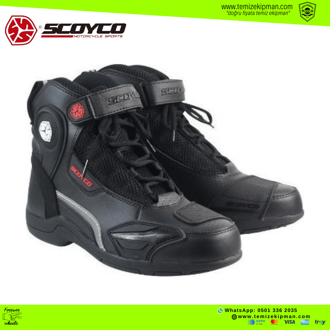 SCOYCO MT015 YAZLIK MOTOSİKLET BOTU