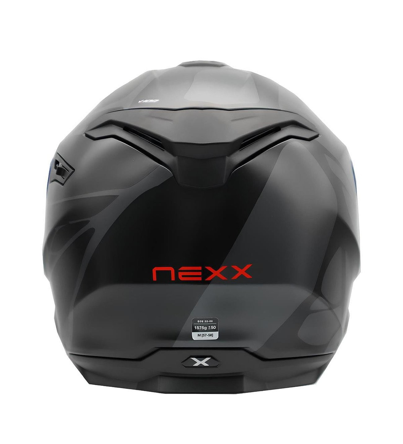 NEXX Y.100 B-SIDE MAT SİYAH/GRİ FULLFACE MOTOSİKLET KASKI