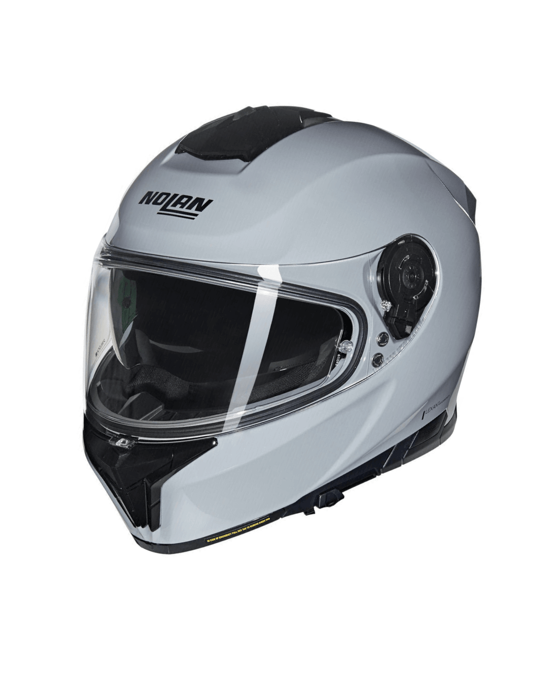 NOLAN N80.8 CLASSICO 303 PARLAK GRİ FULLFACE MOTOSİKLET KASKI + PINLOCK