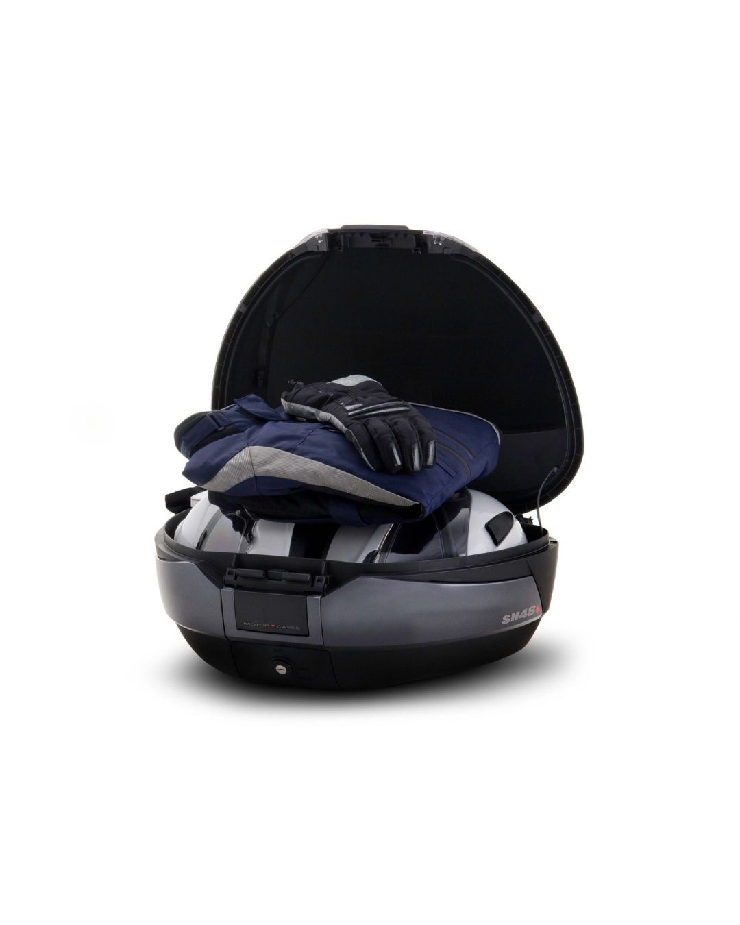 Shad Sh48 Dark Grey Motosiklet Topcase Arka Çanta