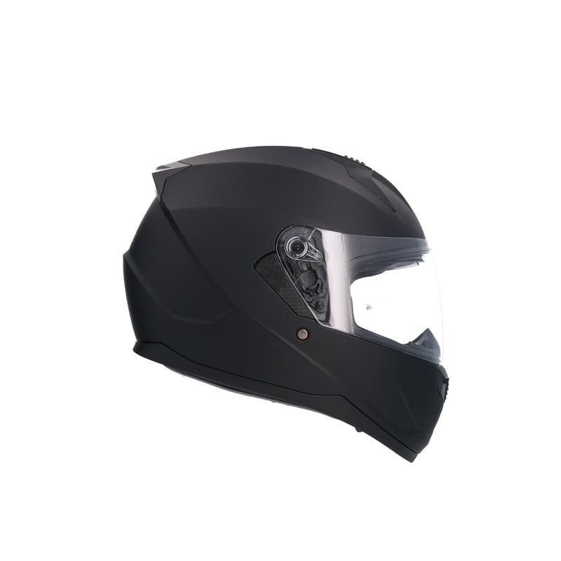 SHIRO SH-667SV BLASTER SOLIDMAT BLACK FULLFACE MOTOSİKLET KASKI 