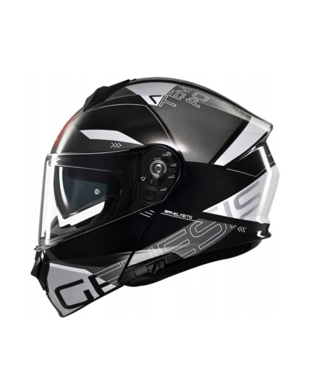 Mt Helmets Genesis Sv Atempo B2 Parlak Siyah Çene Açılır Motosiklet Kaskı