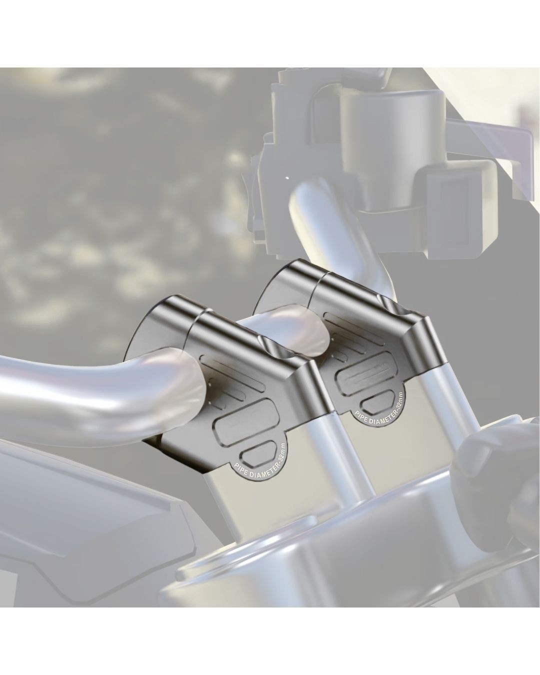 Nukrotech 28 Mm Motosiklet Gidon Yükseltme Aparatı