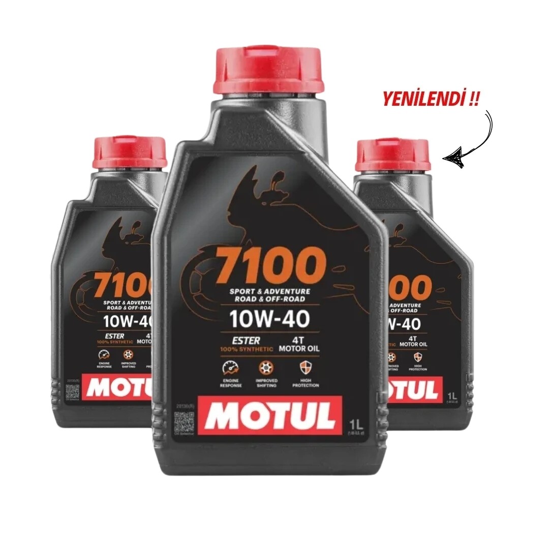 MOTUL YENİ SERİ 7100 10W40 4T MOTOR YAĞI 1 LİTRE