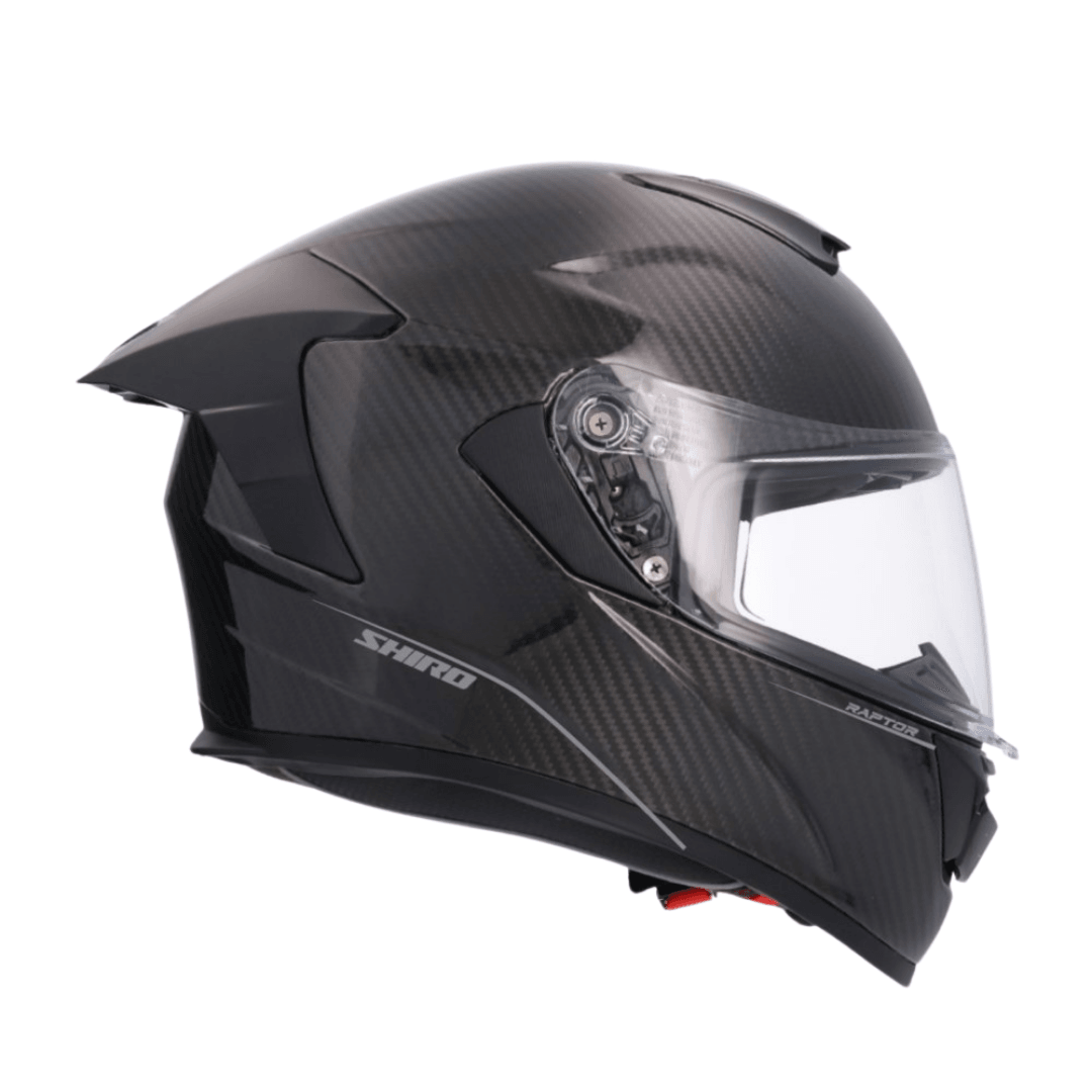 SHIRO CARBON SV SİYAH FULLFACE MOTOSİKLET KASKI