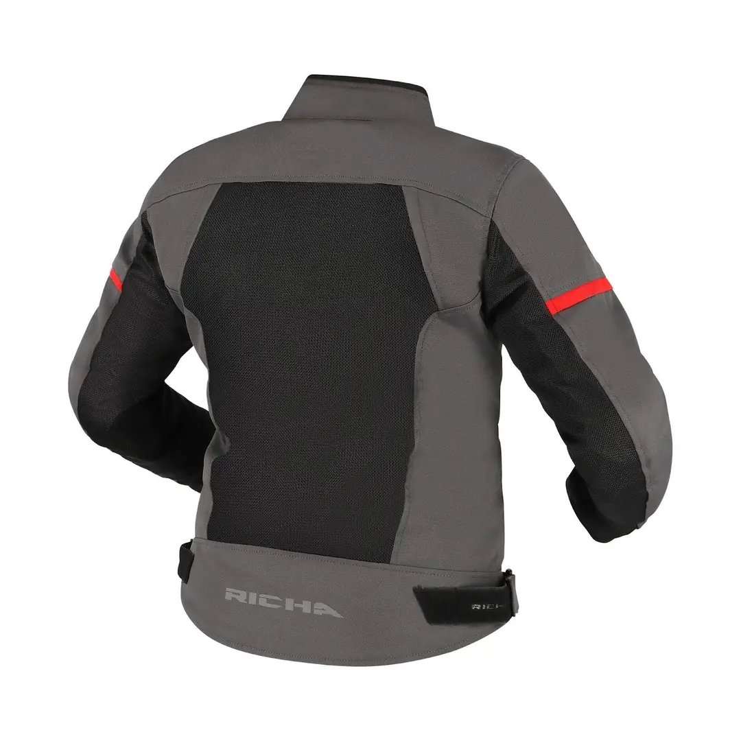 RICHA AUYAN GRİ WATERPROOF 4 MEVSİM MOTOSİKLET MONTU