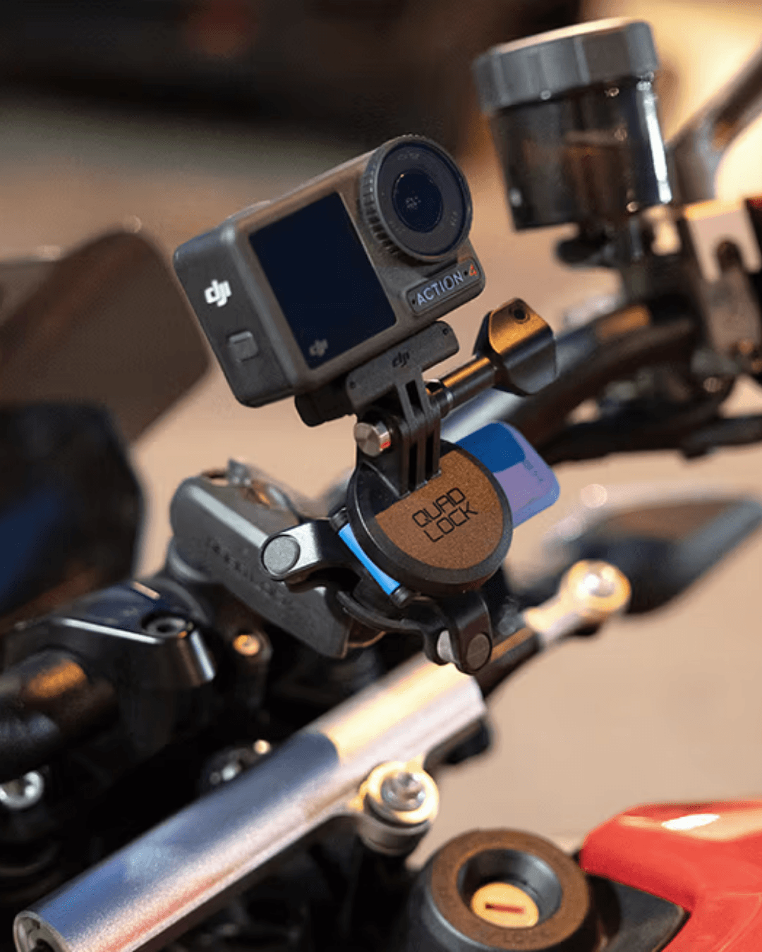 Quad Lock Aksiyon Kamera Adaptörü